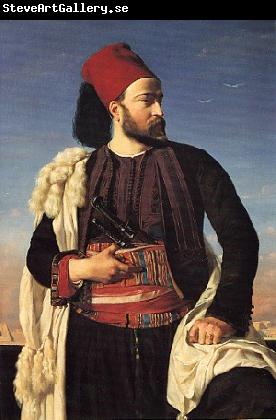 Leon Benouville Portrait of Leconte de Floris in an Egyptian Army Uniform